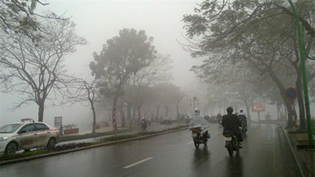 Không khí lạnh tăng cường, nhiều tỉnh thành trên cả nước có mưa