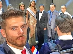 Hoa hậu Iris Mittenaere nghi đồng tính, bạn trai nói gì?