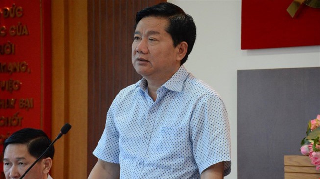 Bí thư Đinh La Thăng "chất vấn" công an Quận 2, TP. HCM