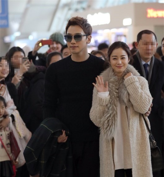 Bi Rain - Kim Tae Hee bất ngờ xuất hiện tại Mỹ