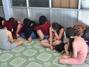 Núp bóng tiệm massage, gái bán dâm 1 triệu đồng/lượt