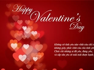 Lời chúc Valentine lãng mạn nhất tặng người yêu thương