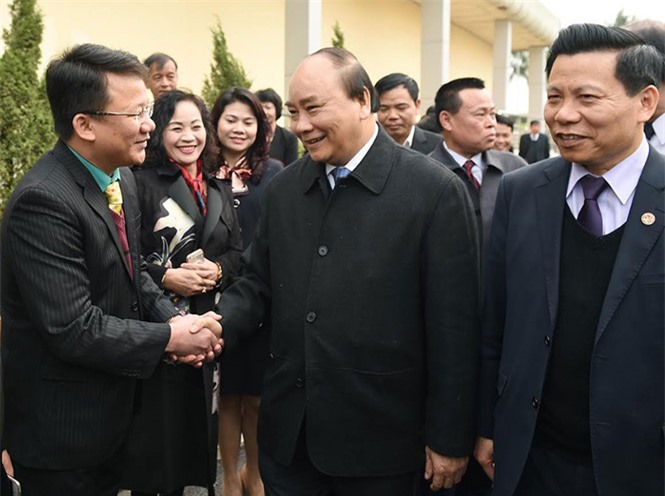 Thủ tướng Nguyễn Xuân Phúc thăm và làm việc tại Bắc Ninh
