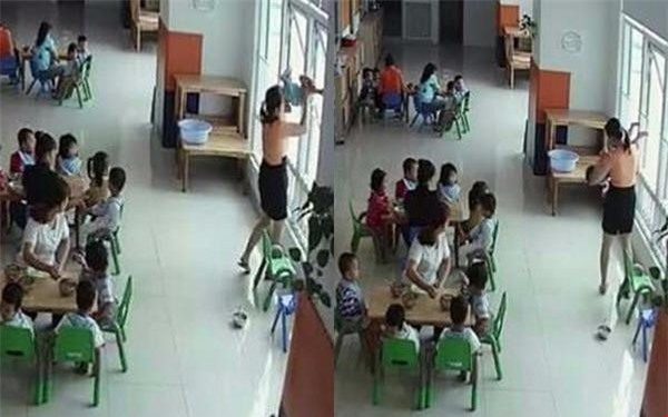 Đình chỉ cơ sở mầm mon có giáo viên dọa ném trẻ qua cửa sổ  