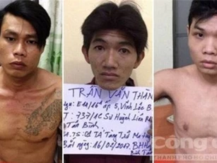 Tóm gọn 3 kẻ nhiễm HIV dùng dao lam tấn công trinh sát