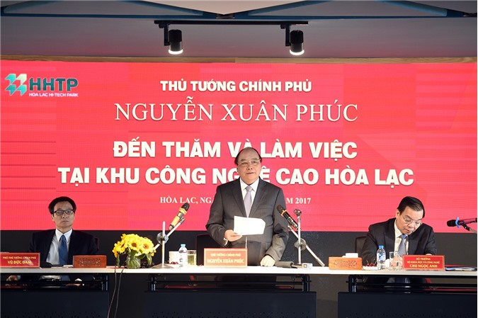 Thủ tướng yêu cầu hoàn thành GPMB Khu CNC Hòa Lạc trong năm 2017