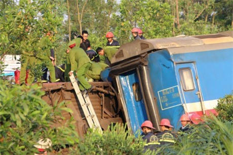 Tiết lộ nguyên nhân tai nạn lật tàu hỏa 3 người tử vong ở Huế