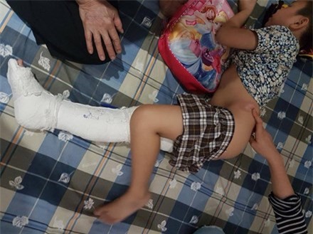 Có thể khởi tố vụ đâm xe làm gãy chân học sinh trường Nam Trung Yên?