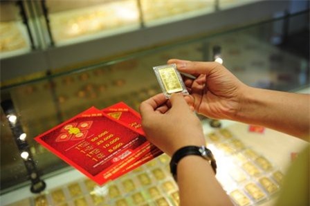 Vàng SJC lình xình quanh ngưỡng 37 triệu đồng