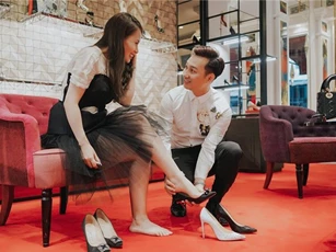 Bí mật đám hỏi, MC Thành Trung đang hạnh phúc bên vợ mới