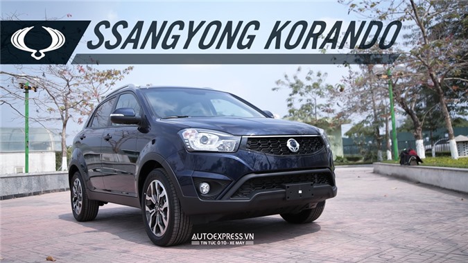 Trải nghiệm nhanh SsangYong Korando, đối thủ Mazda CX-5, Honda CR-V tại Hà Nội [VIDEO]