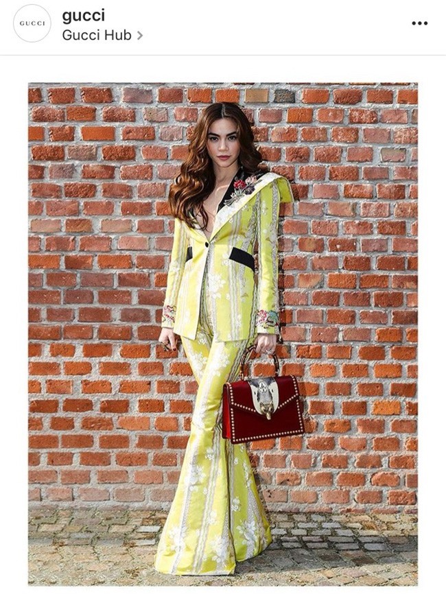 Bị chê mặc xấu, Hồ Ngọc Hà vẫn lên sóng Instagram của Gucci
