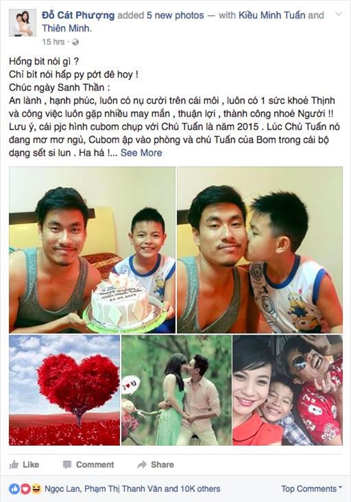 Cát Phượng công khai người yêu, Hoài Linh bình luận đầy ẩn ý