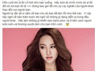 Bỏ qua "búa rìu" dư luận, Linh Chi thể hiện quan điểm sống