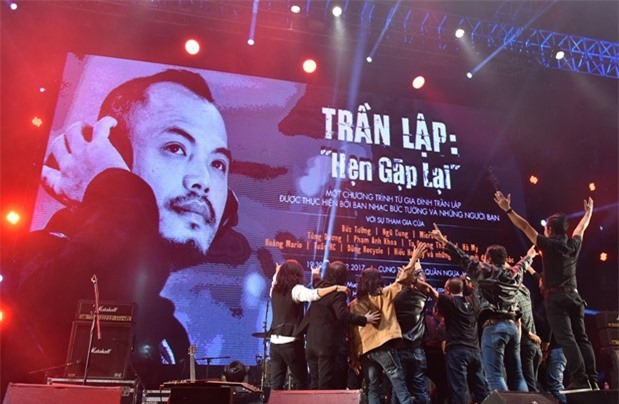 Dạt dào cảm xúc trong đêm nhạc tưởng nhớ Trần Lập 