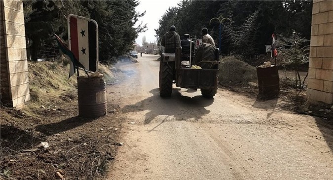 Quân đội Syria giải phóng một số khu vực dân cư ngoại ô Damascus