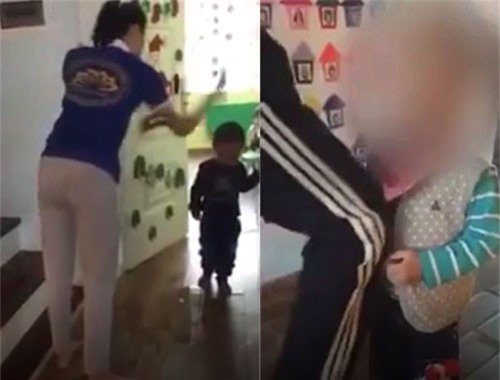 Hai cô giáo mầm non dùng dép đánh trẻ bị phạt tiền