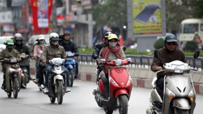 Miền Bắc tăng cường rét, Hà Nội có mưa