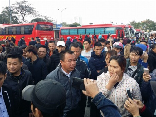 Xe khách phản đối phân luồng: Sở GTVT lên tiếng