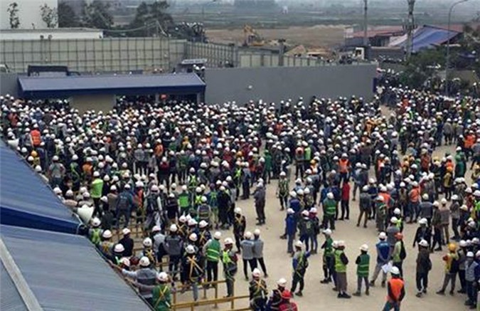 Công nhân Samsung ẩu đả: UBND tỉnh Bắc Ninh yêu cầu làm rõ