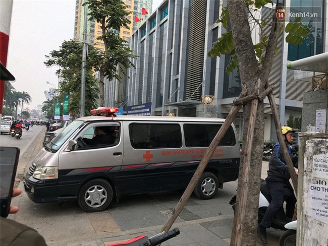 Nhân viên y tế chết cháy trong Học viện Hành chính Quốc gia