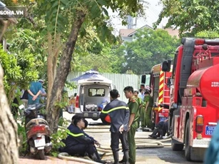 TP.HCM: Cháy biệt thự, một người phụ nữ tử vong