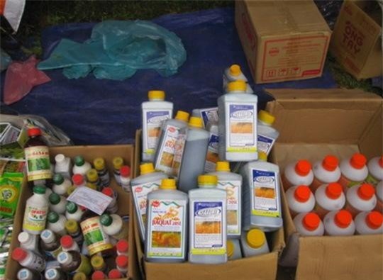 Việt Nam chủ yếu nhập thuốc trừ sâu, phân bón Trung Quốc