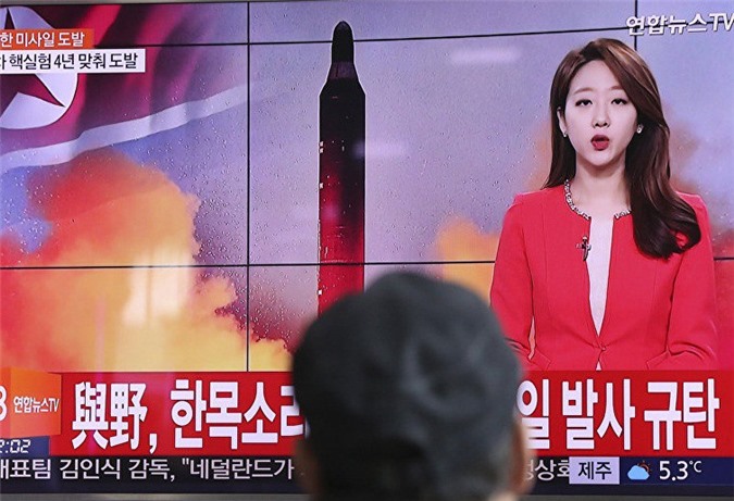 Hàn Quốc thông báo về vụ phóng tên lửa của Triều Tiên