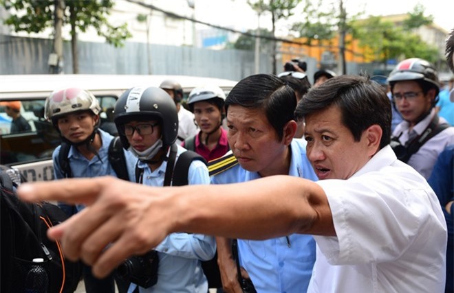 Ông Đoàn Ngọc Hải tiếp tục ra quân xử lý lấn chiếm vỉa hè