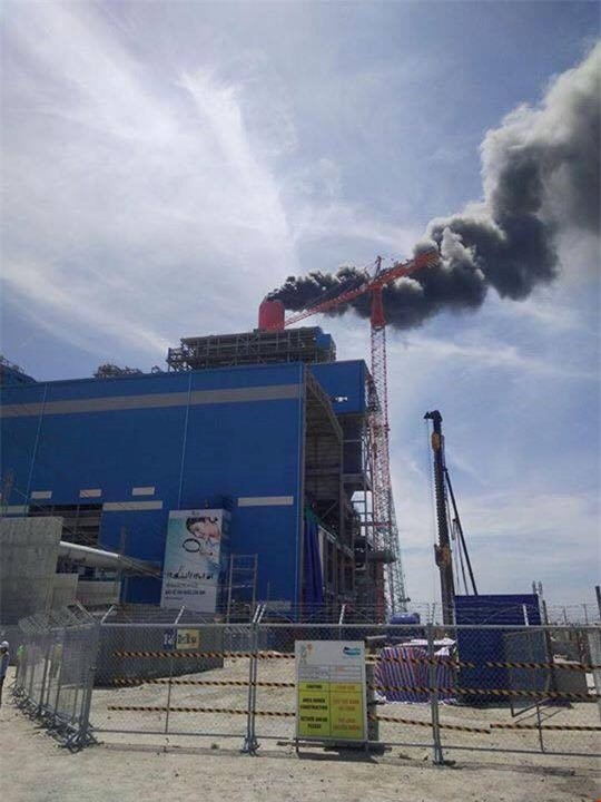 Nổ nhà máy Nhiệt điện Vĩnh Tân 4, khói đen bao trùm cả khu vực