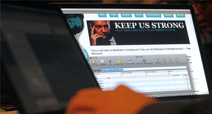 WikiLeaks phát hiện máy chủ của CIA ẩn dưới tên gọi PocketPutin