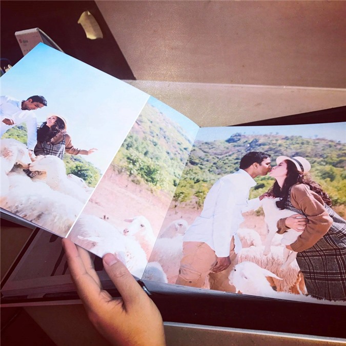 Hé lộ ảnh cưới cực lãng mạng của Nguyệt Ánh và chồng Ấn Độ