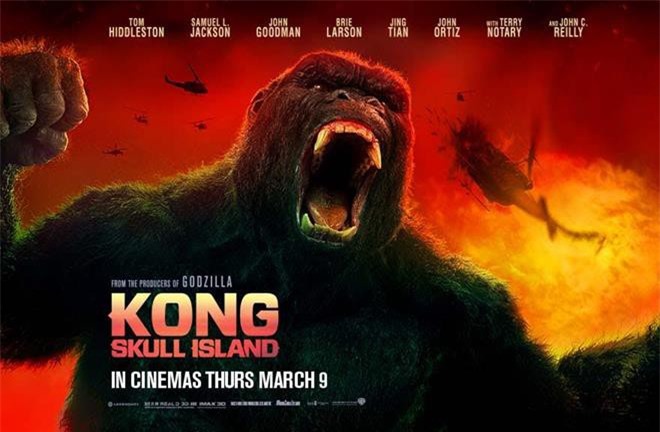 Kong: Skull Island 'phá đảo' phòng vé Việt ngày đầu ra mắt