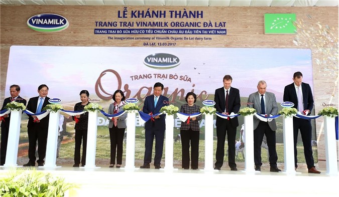 Khánh thành Trang trại bò sữa Organic tiêu chuẩn châu Âu tại Việt Nam