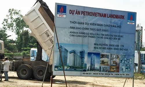 Tạm dừng phong tỏa dự án PetroVietnam Landmark