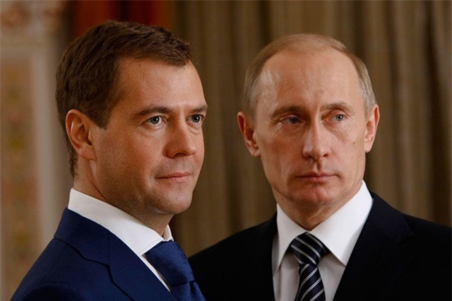 Ông Putin thông báo bệnh tình của Thủ tướng Medvedev