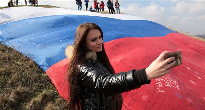 Cộng hòa Crimea mừng kỷ niệm ba năm sáp nhập vào Nga