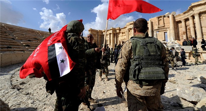 Quân đội Syria kiểm soát hoàn toàn dãy núi chiến lược ở Palmyra