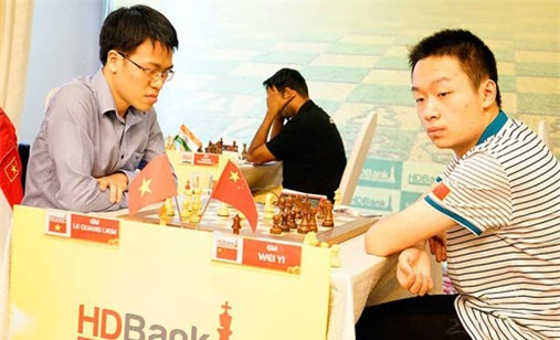 Lê Quang Liêm lập cú hattrick vô địch Giải cờ vua quốc tế HDBank