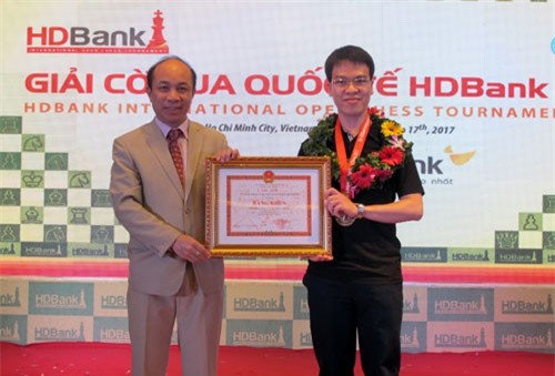 Lê Quang Liêm tiết lộ "bí kíp" vô địch giải cờ vua quốc tế HDBank