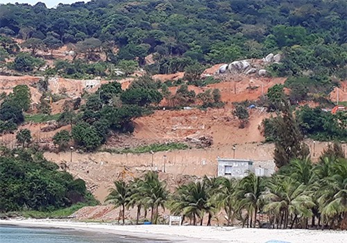 Xây 40 biệt thự khi chưa có giấy phép tại bán đảo Sơn Trà