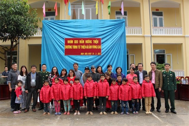 Giới trẻ thủ đô “Gieo mầm hướng thiện” tới học sinh vùng cao