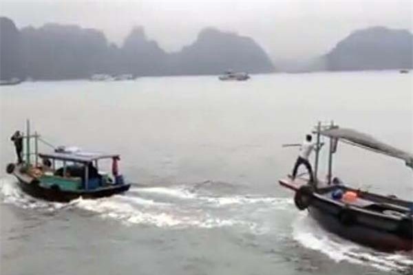 Điều tra hai tàu truy đuổi, "gây chiến" trên vịnh Hạ Long