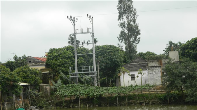 Hưng Yên: Công ty Điện lực Ân Thi bị tố xây dựng trạm biến áp 400KVA thiếu an toàn?