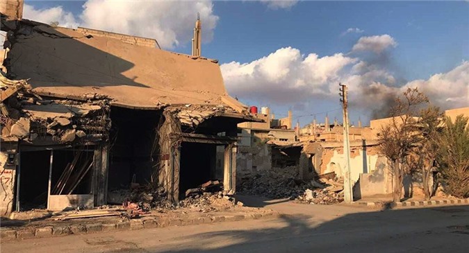 Quân đội Syria chiếm thành trì chiến lược của khủng bố ở Damascus