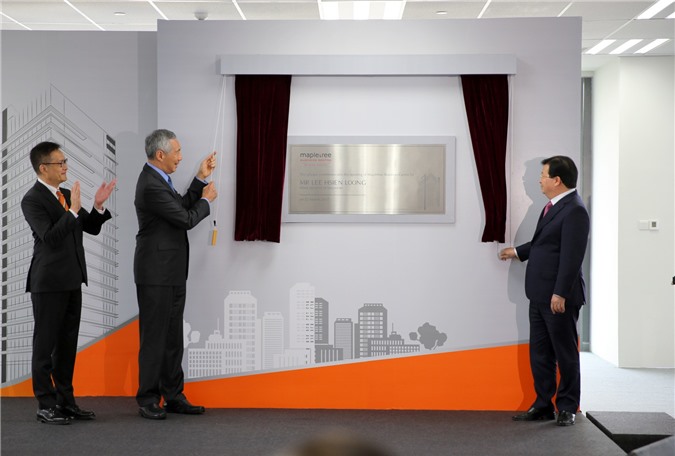 Thủ tướng Singapore Lý Hiển Long dự khai trương Trung tâm doanh nghiệp