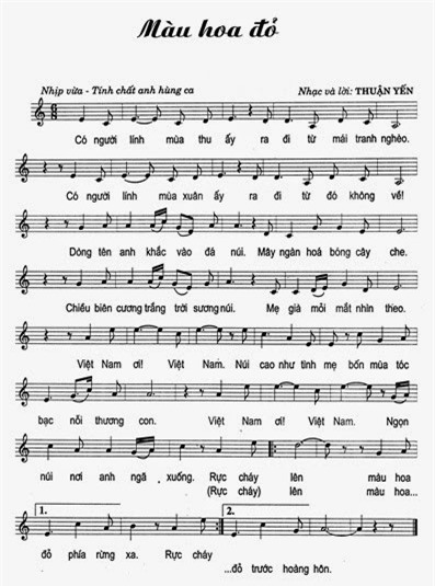 Bộ VHTT&DL vào cuộc việc cấm ca khúc "Màu hoa đỏ"