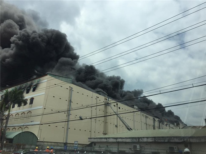 Hiện trường kinh hoàng vụ cháy tại KCN Trà Nóc, Cần Thơ