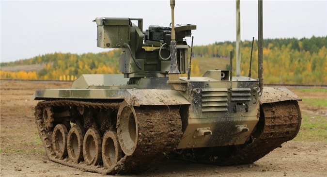 Nga chế tạo robot quân sự dành cho xuất khẩu