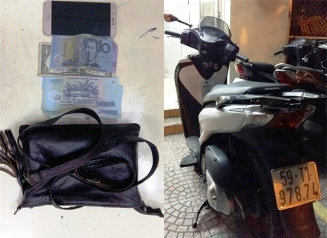 Truy bắt băng cướp "cưỡi" SH đi giật đồ ở trung tâm Sài Gòn